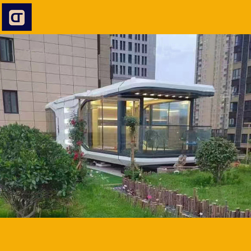 Tiny House on Wheels Trailer Prefab Modular Homes Prefabricated Trailers for Tiny House
