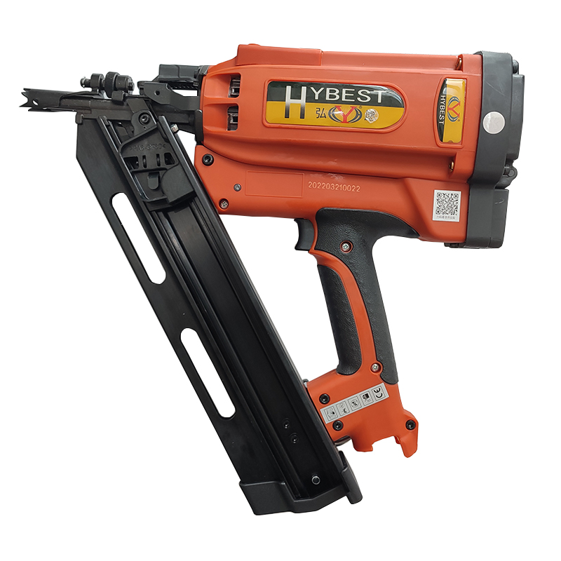 Газовый гвоздезабиватель для каркаса Hybest GFN3490