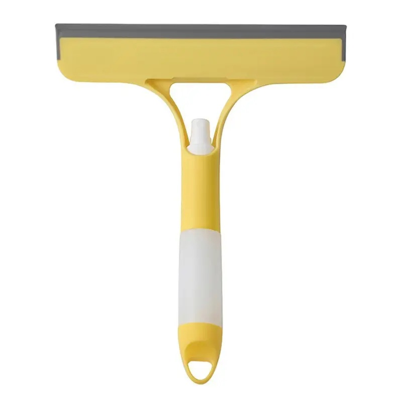 Double-Side Glass Wiper 3 in 1 Multifunctional Car Windshield Window Cleaner Windows Squeegee with Spray Bottle