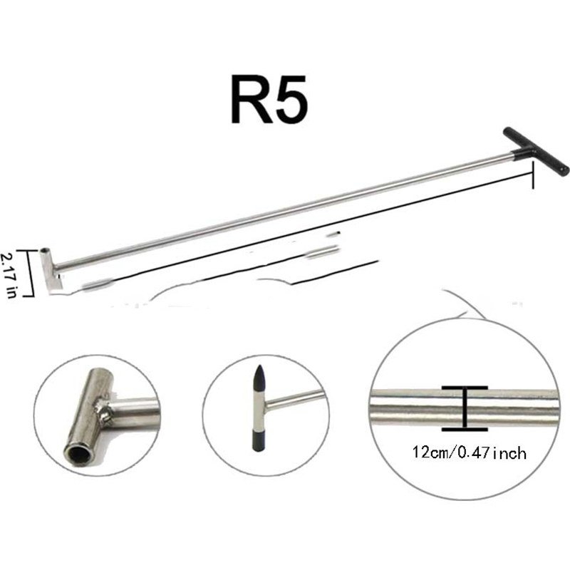 Hot Selling Car Dent Repair Tool Pry Bar Stainless Steel Crowbar