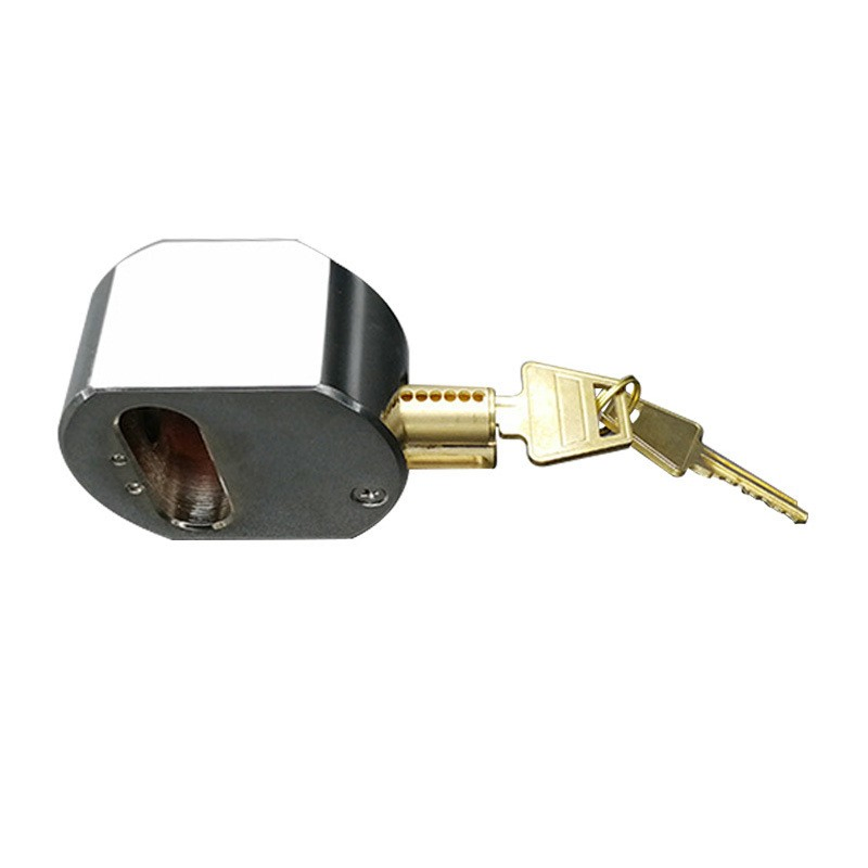 Cheap Steel Hockey Puck Lock Puck Padlocks for Truck Trailer