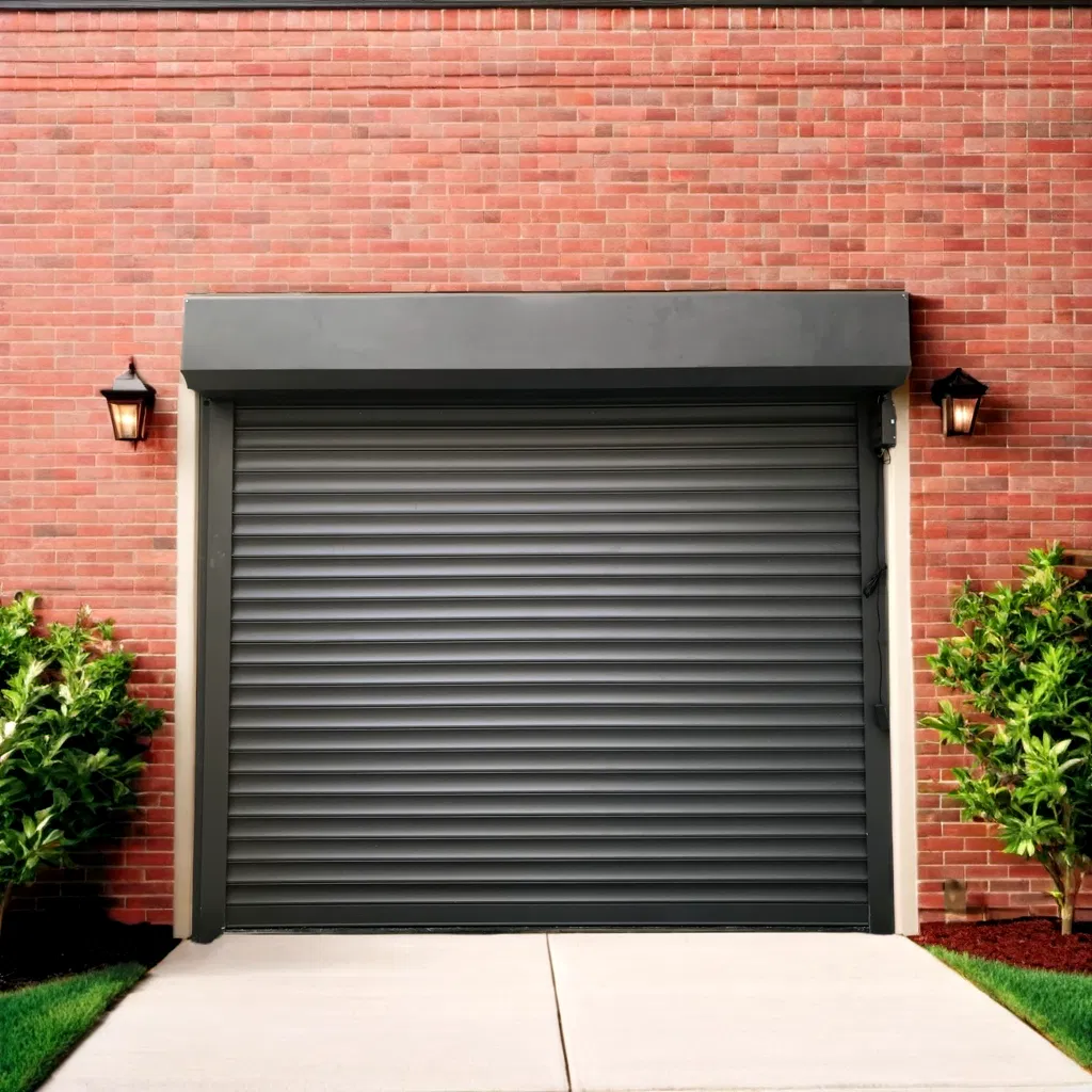 Automatic Steel Powerdriven Interior Security Gas House Door with Resistance Rebound