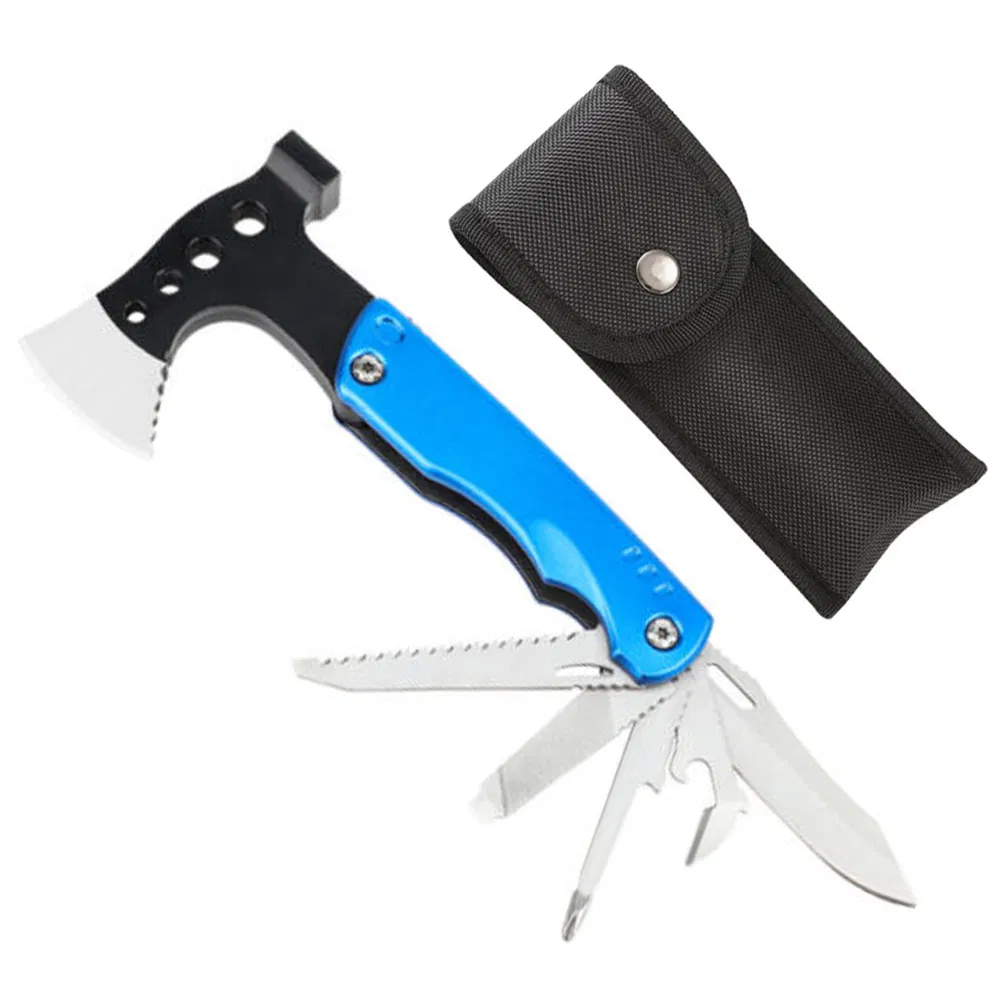 Топор кемпинговый 400г из нержавеющей стали с алюминиевой рукоятью