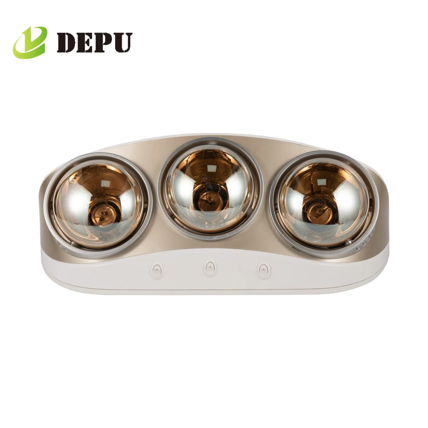 Three Bulb Safe Fast Heating Energy Saving Modern Bathroom Heater