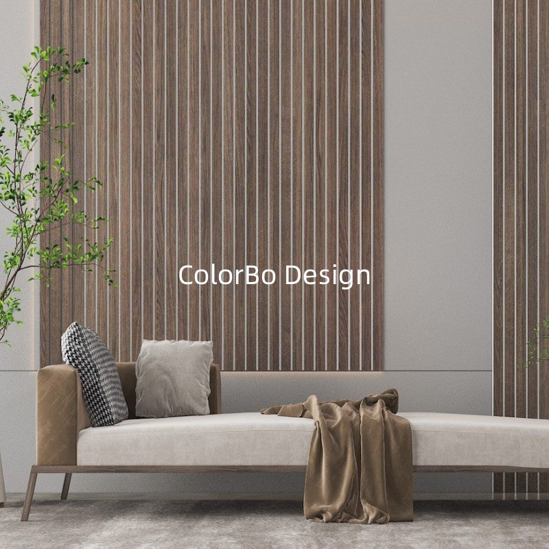 High Level 21 mm thickness 2400*600mm wood groove panel acoustic