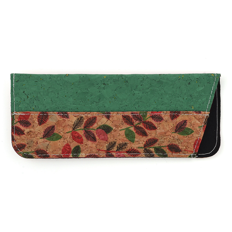 Printed PU Leather Customized Reading Glasses Case Pouch for Wholesale