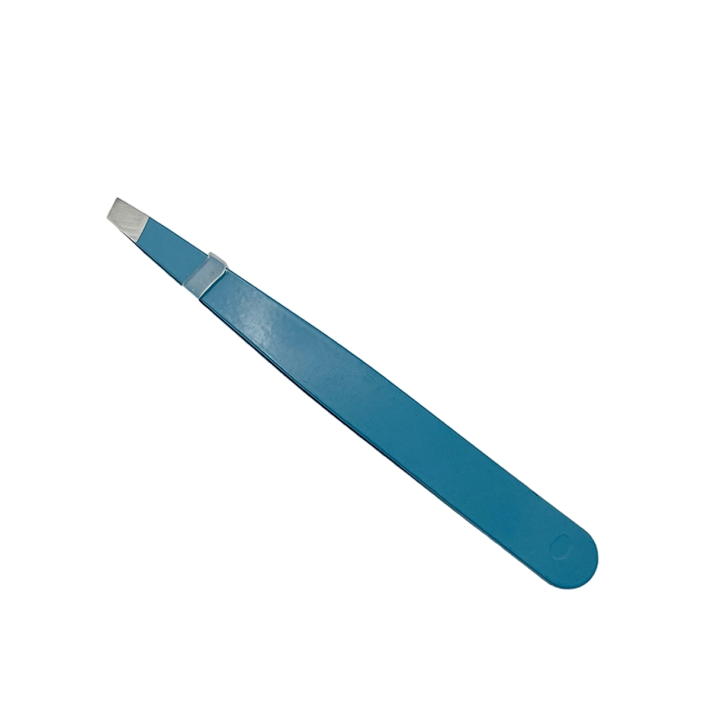 Professional Precision Facial Hair Remover Slanted Stainless Steel Eyebrow Tweezer