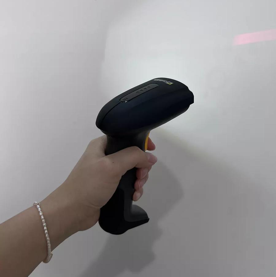 Ck660W 1d 2D Bar Qr Code Wireless USB High Speed Reader Auto Scan Barcode Scanner