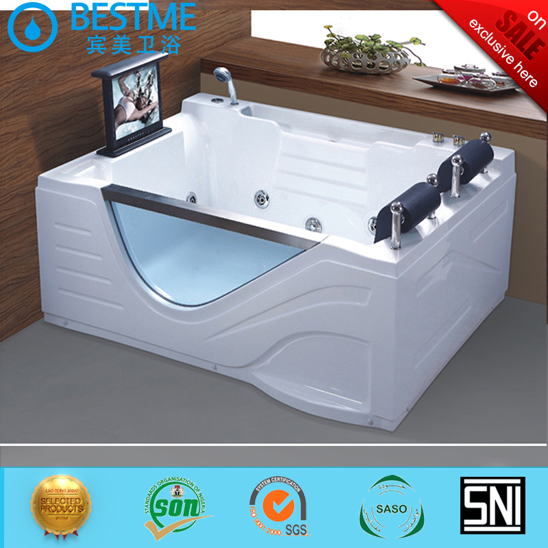 Акриловая ванна с гидромассажем и телевизором KB-327