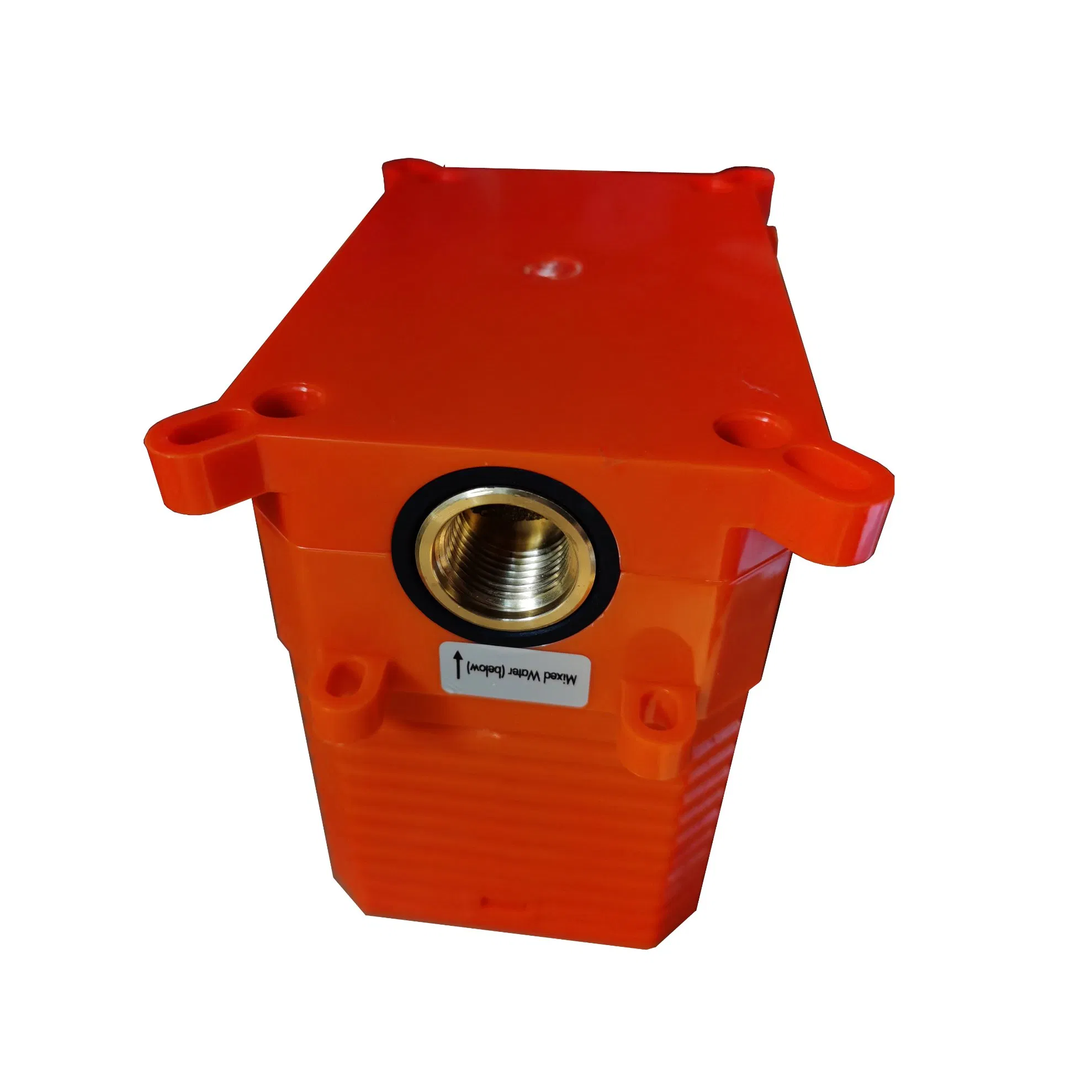 Смеситель для душа скрытого монтажа, черный, с дождевой лейкой