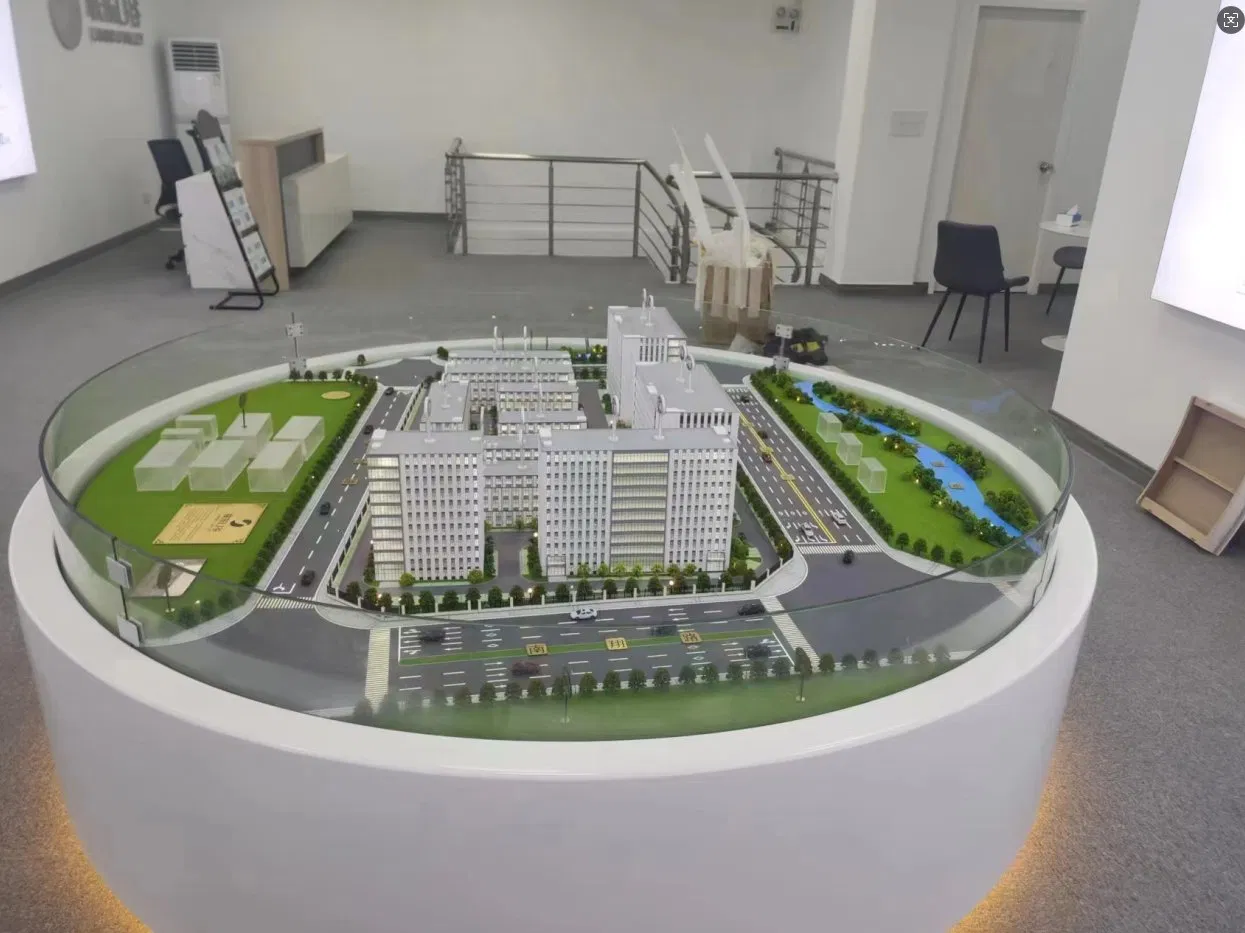 3D Modern Professional Customized Industrial Park Overall Planning Display Sand Table Model