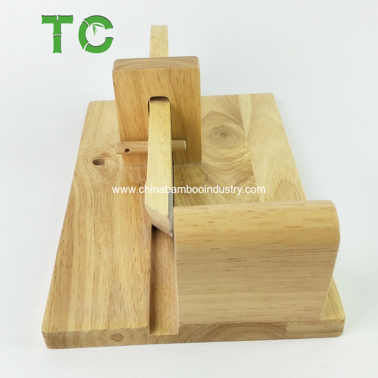 Oak Wood Sausage Guillotine