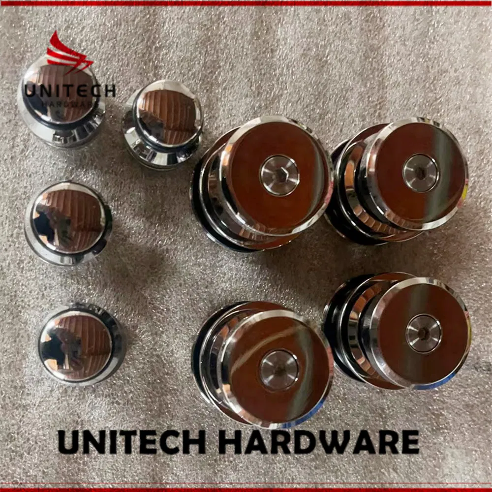 Stainless Steel Rail Sliding Door Roller and Fitting Set