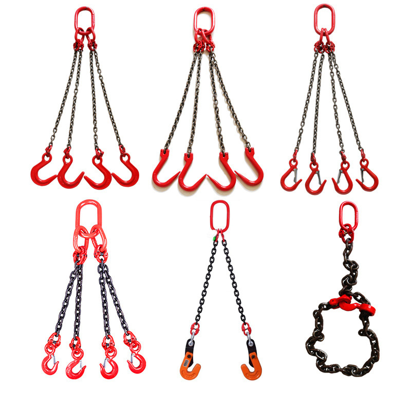 G80 Lifting Chain Four Legs Chain Sling Assembly