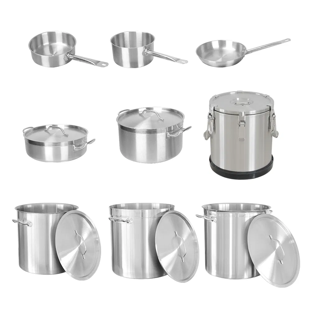 OEM Commercial Kitchen 03 Stainless Steel 60 Cm 200L Stock Pot