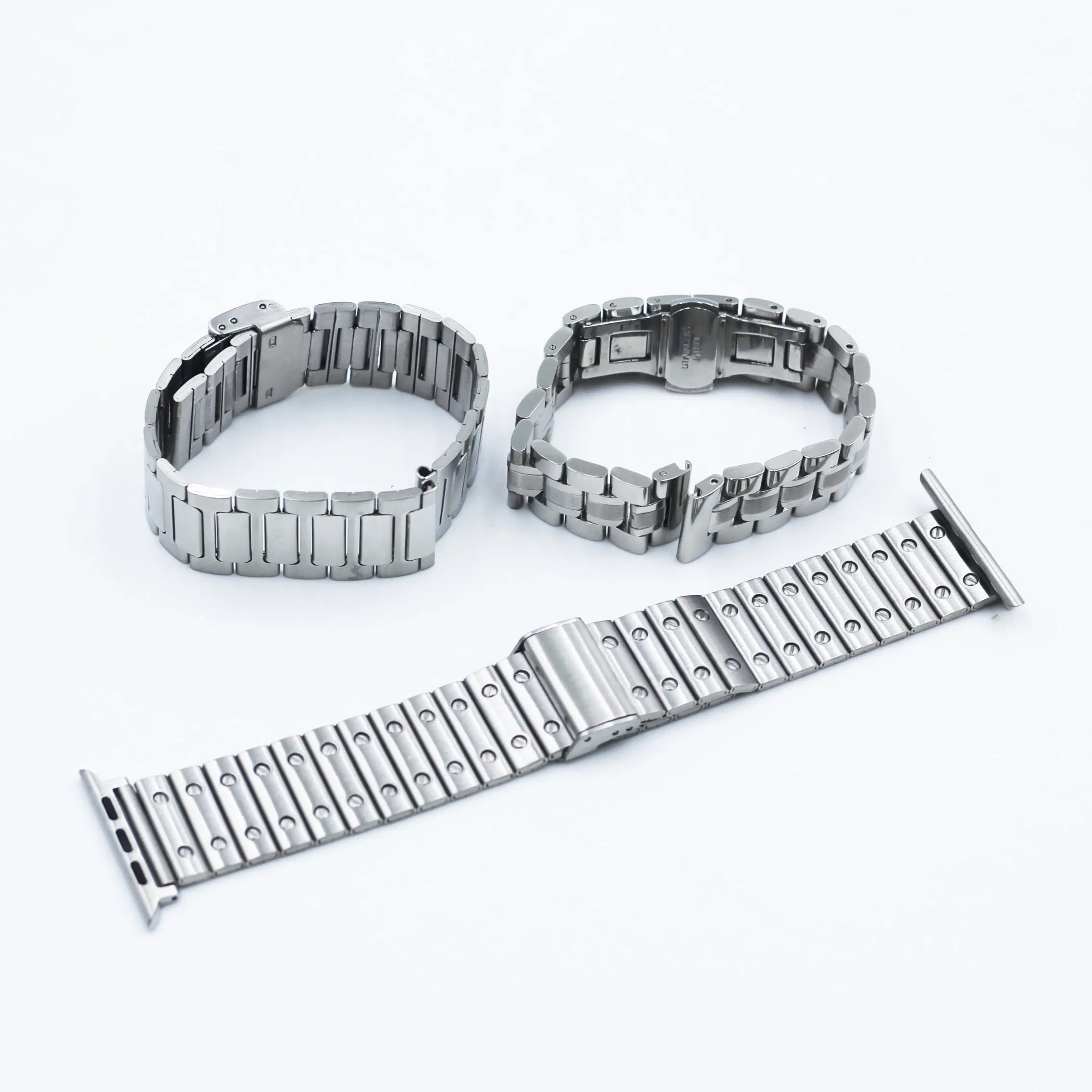 Shiny Stainless Steel Strap: Catch The Light with Every Movement