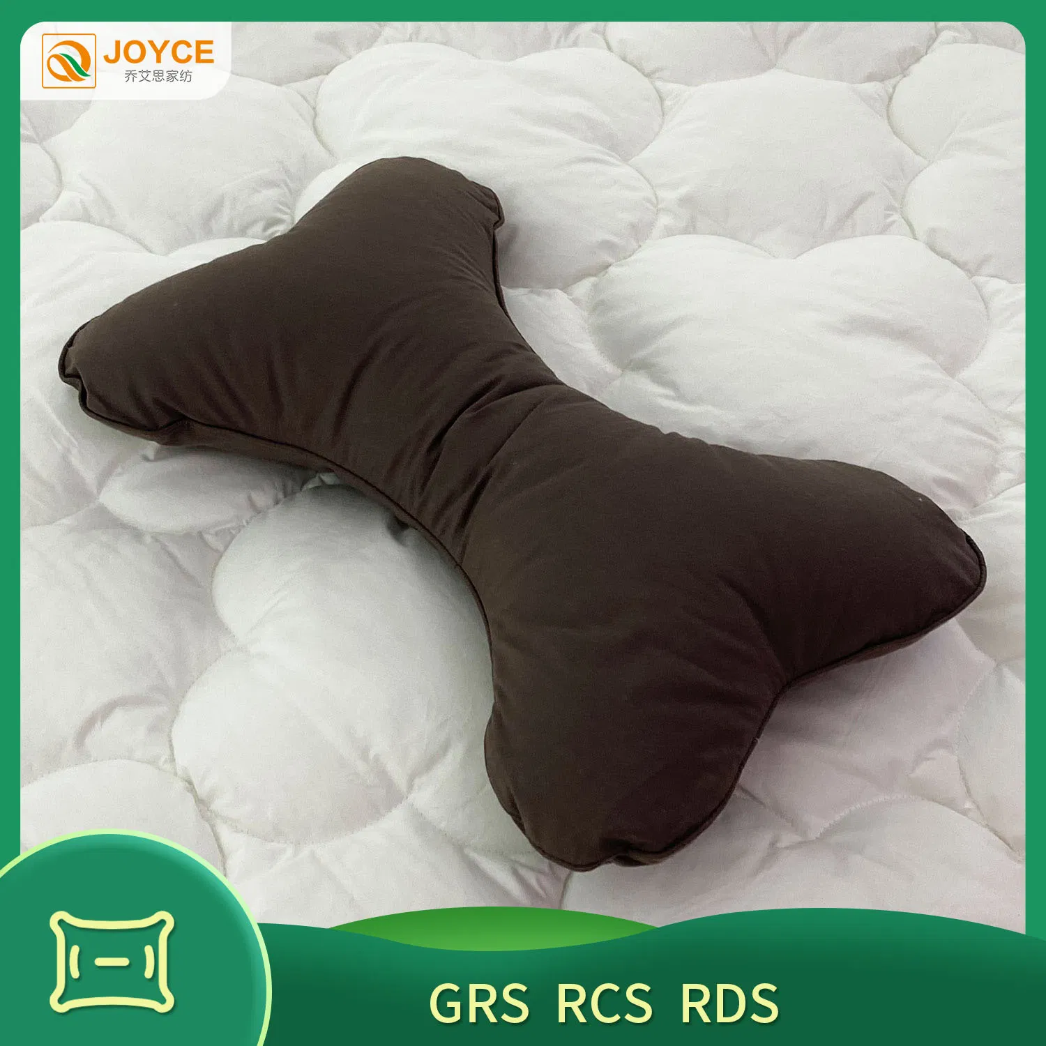 Soft Breathable Smooth Bone Shape Cute Style Pillow for Relaxing Neck