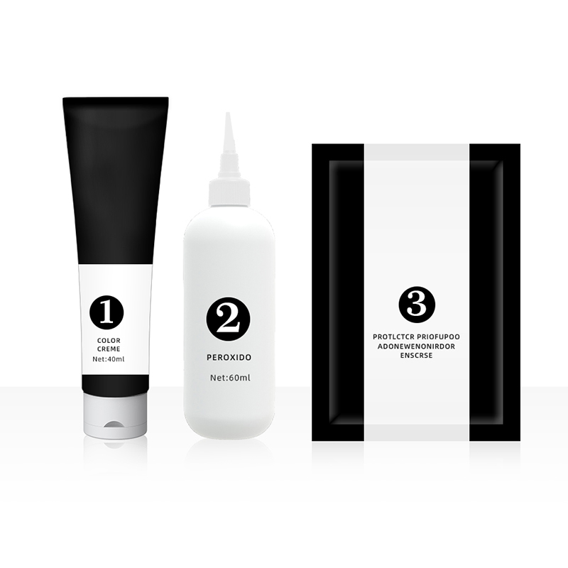 New Design Hair Dye Cream Kit Natural Hairstyle Color Silver Gray Permanent Hair Dye Professional Hair Color Cream