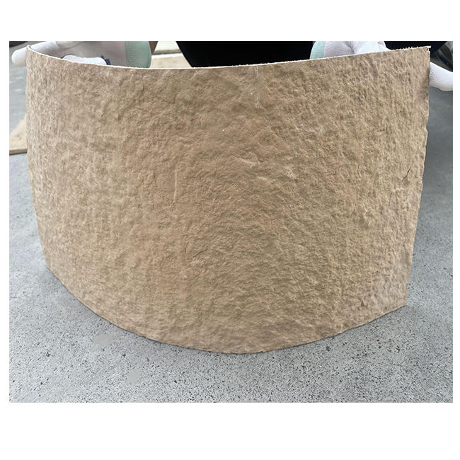 Facade Interior Wall Thin Line Stone PVC Wall Panel Flexible Stone Soft Wall Panel Flexible Clay Wall Tile Protection Mcm Soft Stone Board for Outdoor Wall