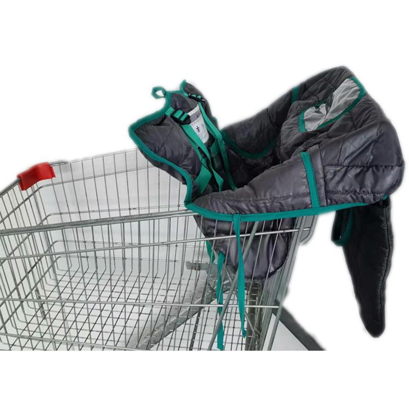 2025 Polyester Winter Trolley High Chair Cover Baby Shopping Cart Cover