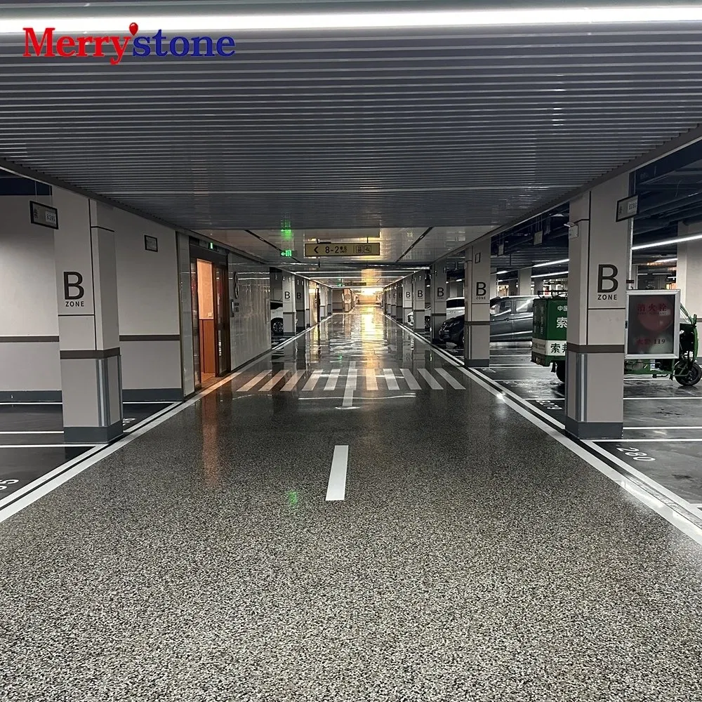 Ease of Application Colored Curing Sealer Concrete Floor Used for Auto Showrooms