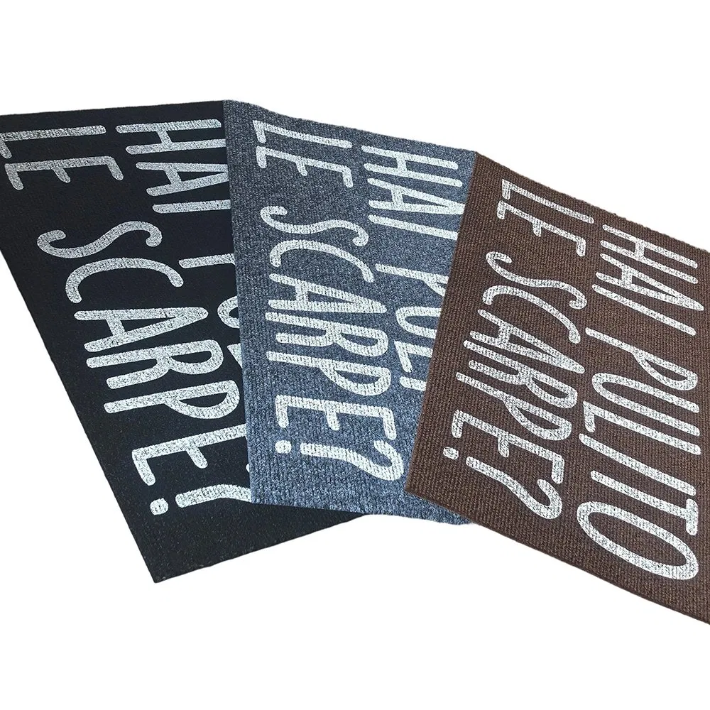 Screen Printing Door Mats for Home Entrance Luxury Entrance Front Door Mat