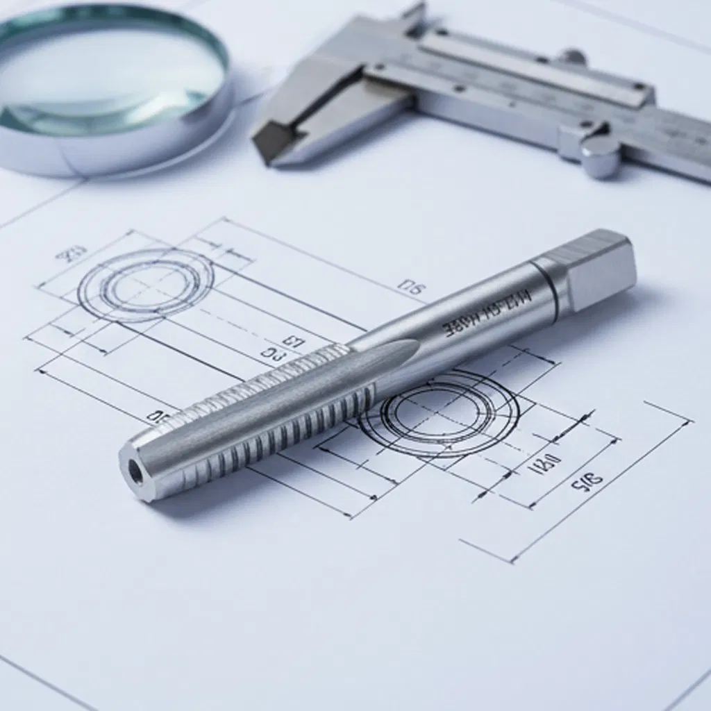 Метчики DIN352 из быстрорежущей стали для CNC