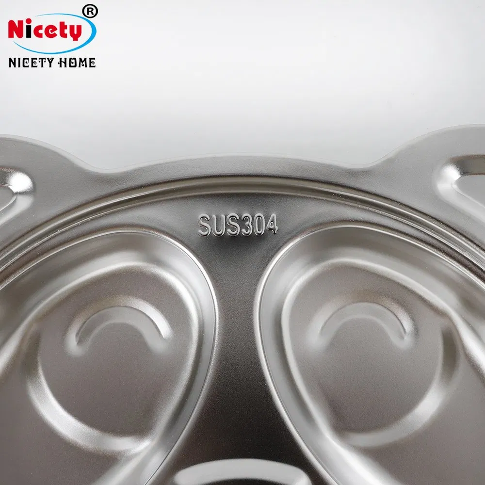 Factory Wholesale Food Grade Stainless Steel 304 Children's Plate Dish Eco-Friendly Features