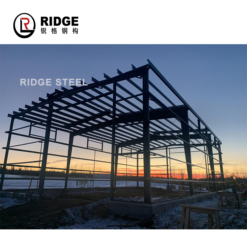 Eco-Friendly Economic Prefab Modular Steel Frame Store Shop Mall Hall Prefabricated Building