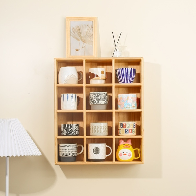 Wooden Cup Rack: Custom Storage & Display for Dishes, Spices, Kitchen Items & Accessories