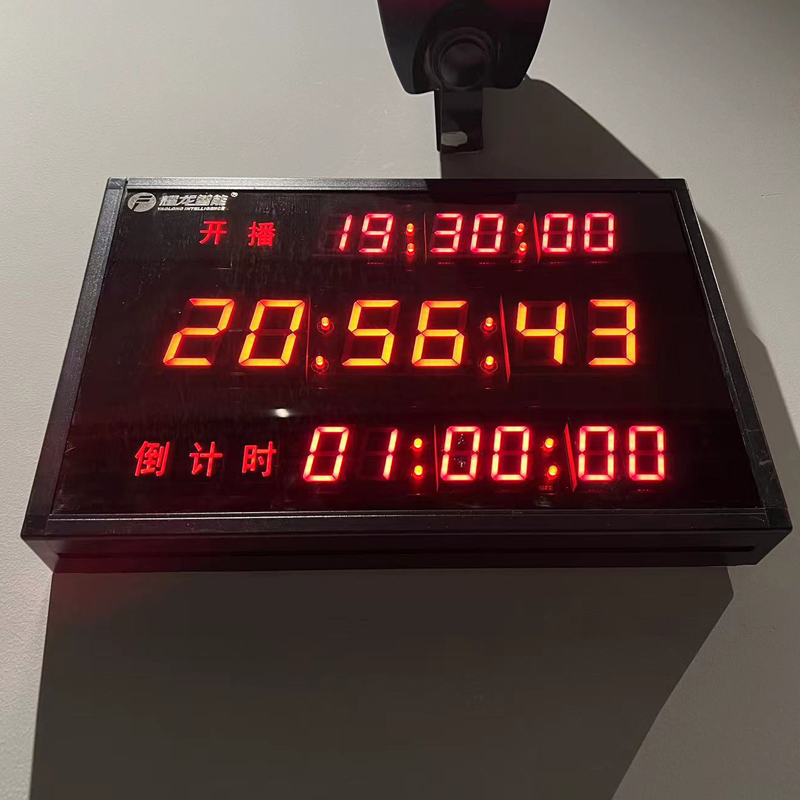 3 / 6inch LED Digital Clock Network GPS/NPT/WiFi Time Display Alarm Date