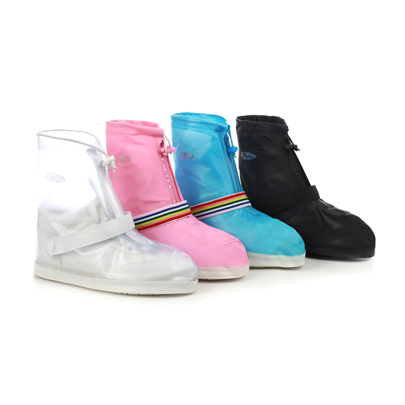 Thick Zipper Waterproof Layer Shoe Cover Sand Proof Shoe Cover
