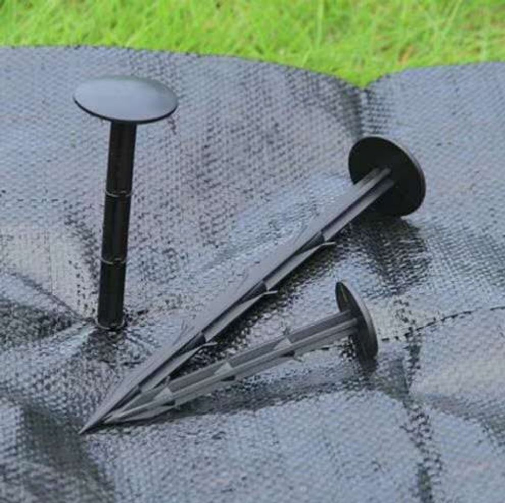 PP Woven Fabric Ground Cover Weed Barrier Control Mat for Landscape