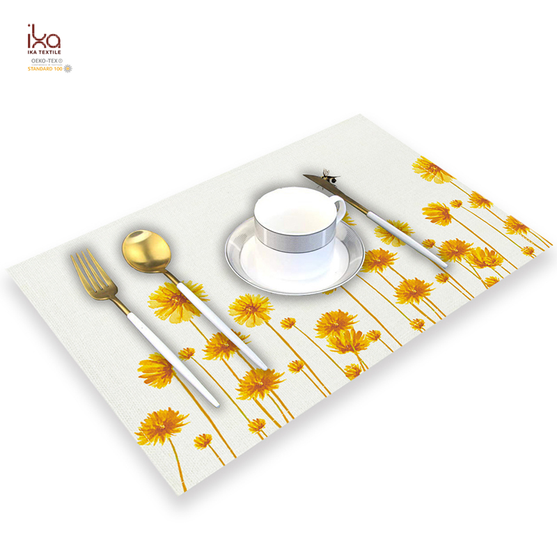 Activity Colorful Hotel Living Room Home Outdoor Indoor Christmas Decoration Dining Table Custom Design Cotton Linen Placemat for Home