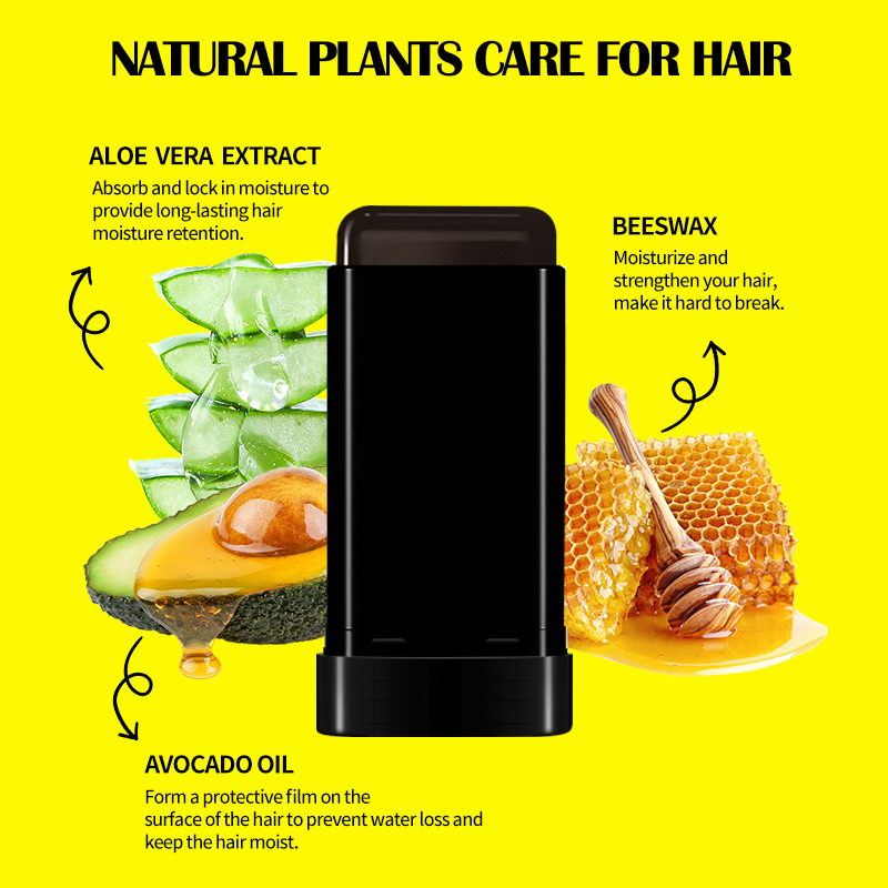 Grey Hair Cover Custom Logo Portable Natural Look Temporary Hair Black Root Cover up Hair Color Stick