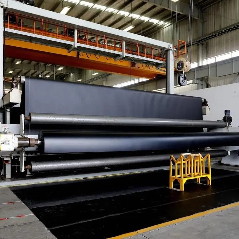 High Strength HDPE Black Color Plastic Landfill Liner Geomembrane for Sanitary Engineering