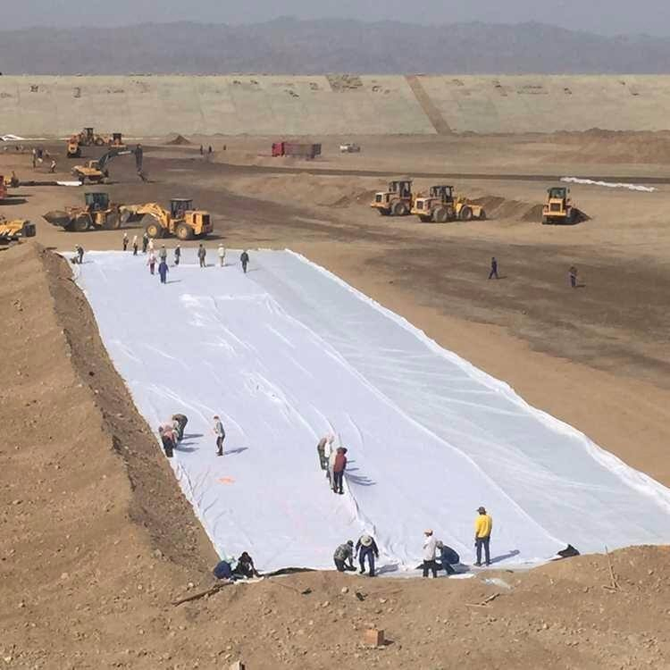 Geotextile Sheet Stabilization Fabric for Road Construction Project in Peru