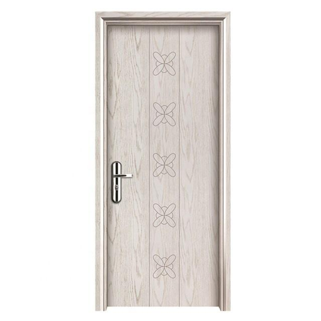 Villa House Main Entrance Gate Door WPC Carving Groove Painting Doors