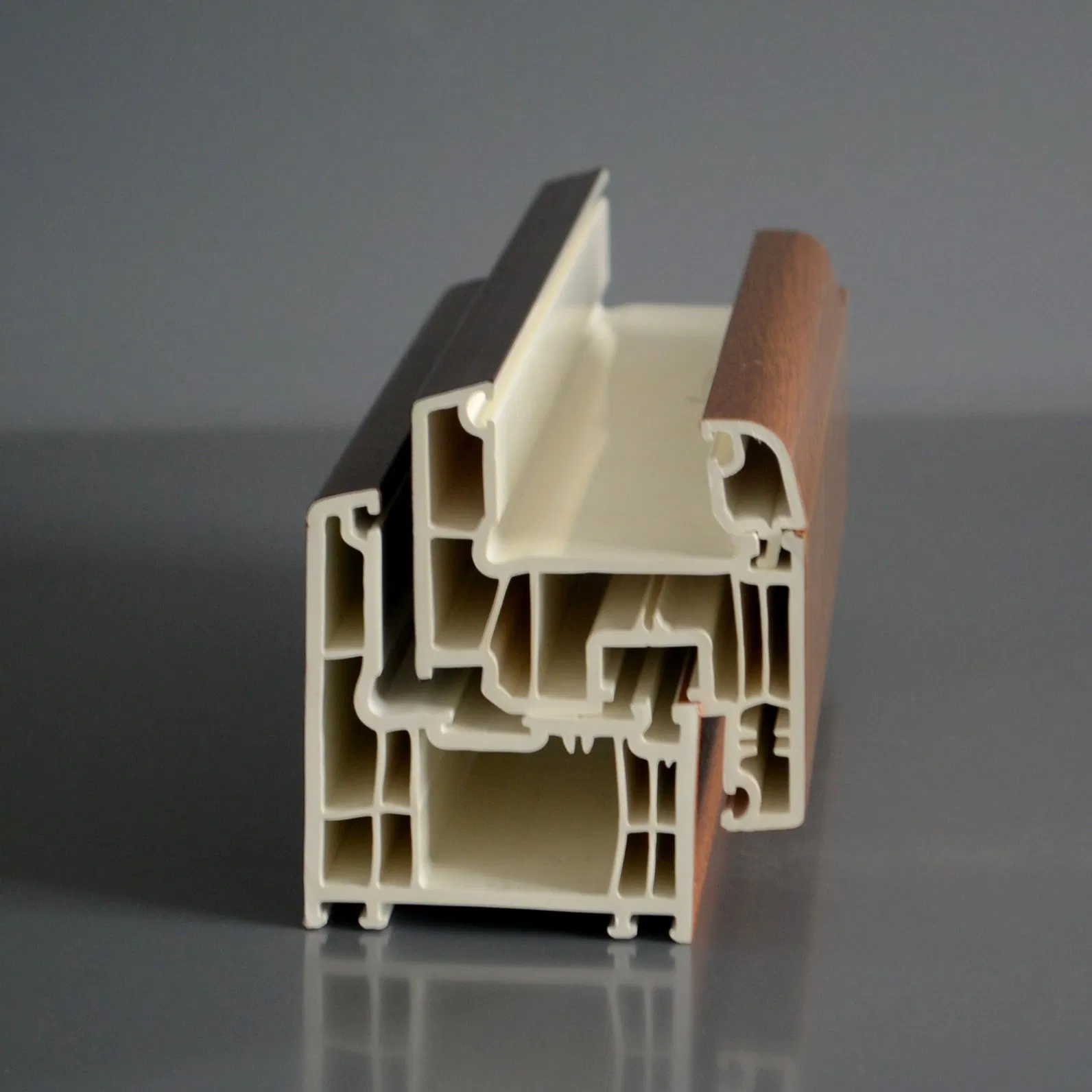 Double Hinged Windows Casement /Sliding Window UPVC Profile Factory