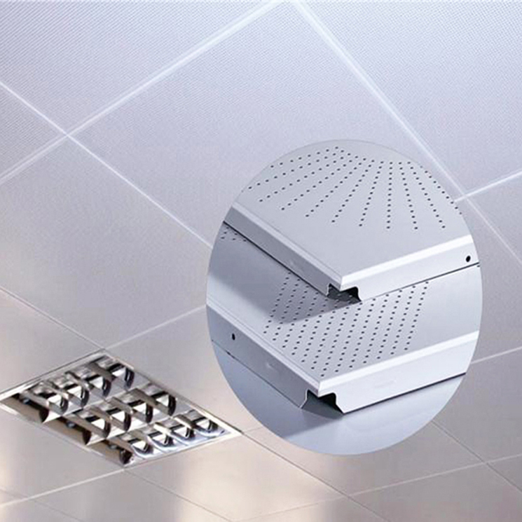 Fireproof Soundproof Suspended Aluminum Ceiling Hooks Ceiling for Office