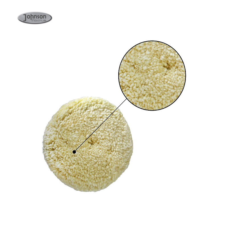 China Best 8 Inch Lambs Wool Polishing Pad/Wool Pad for Car Wax