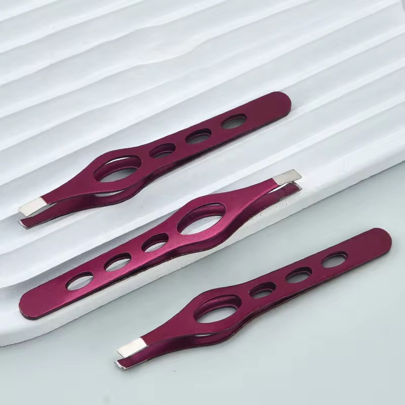 Stainless Steel Eyebrow Facial Hair Salon Splinter Removal Tool Unisex Beauty Tweezer