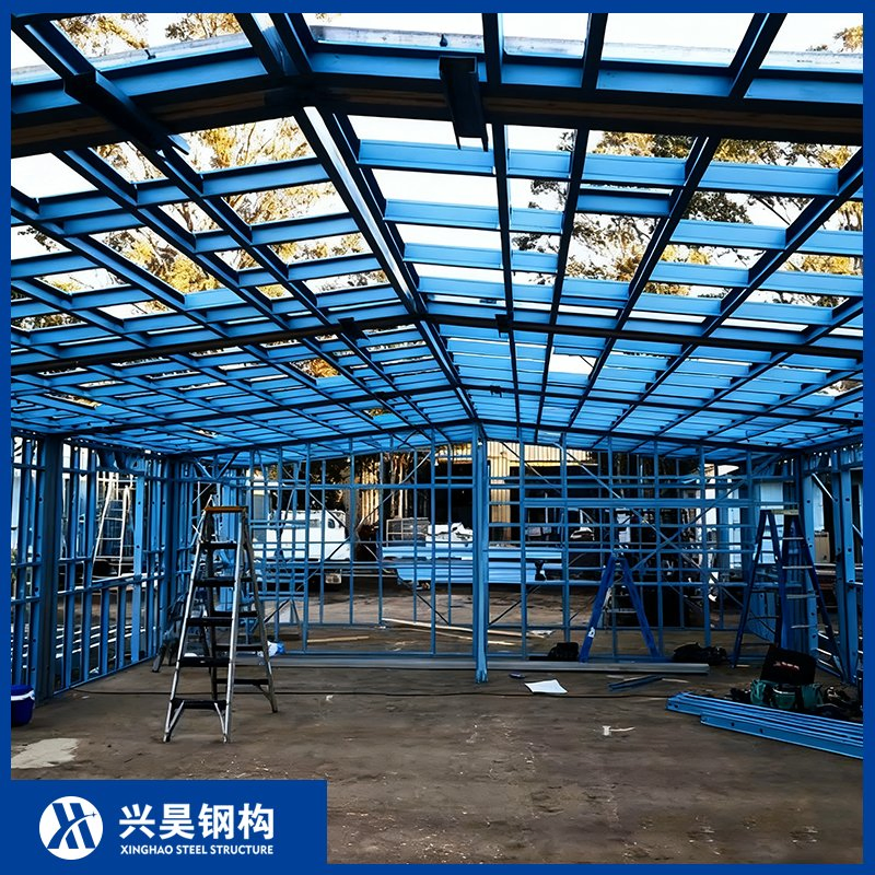Custom Designed Multi Story Workshop Metal Prefabricated Warehouse OEM Steel Structure Construction House Building