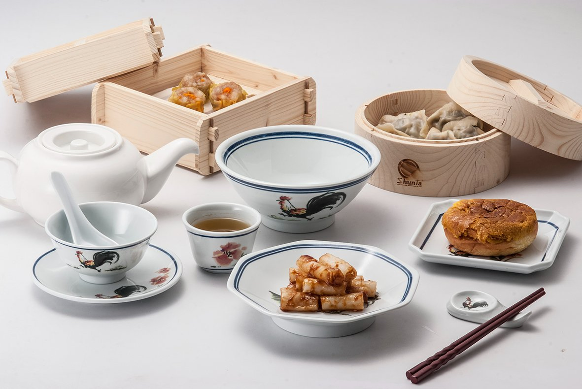 Кружка для чая Melamine Gai Ming, традиционный китайский дизайн