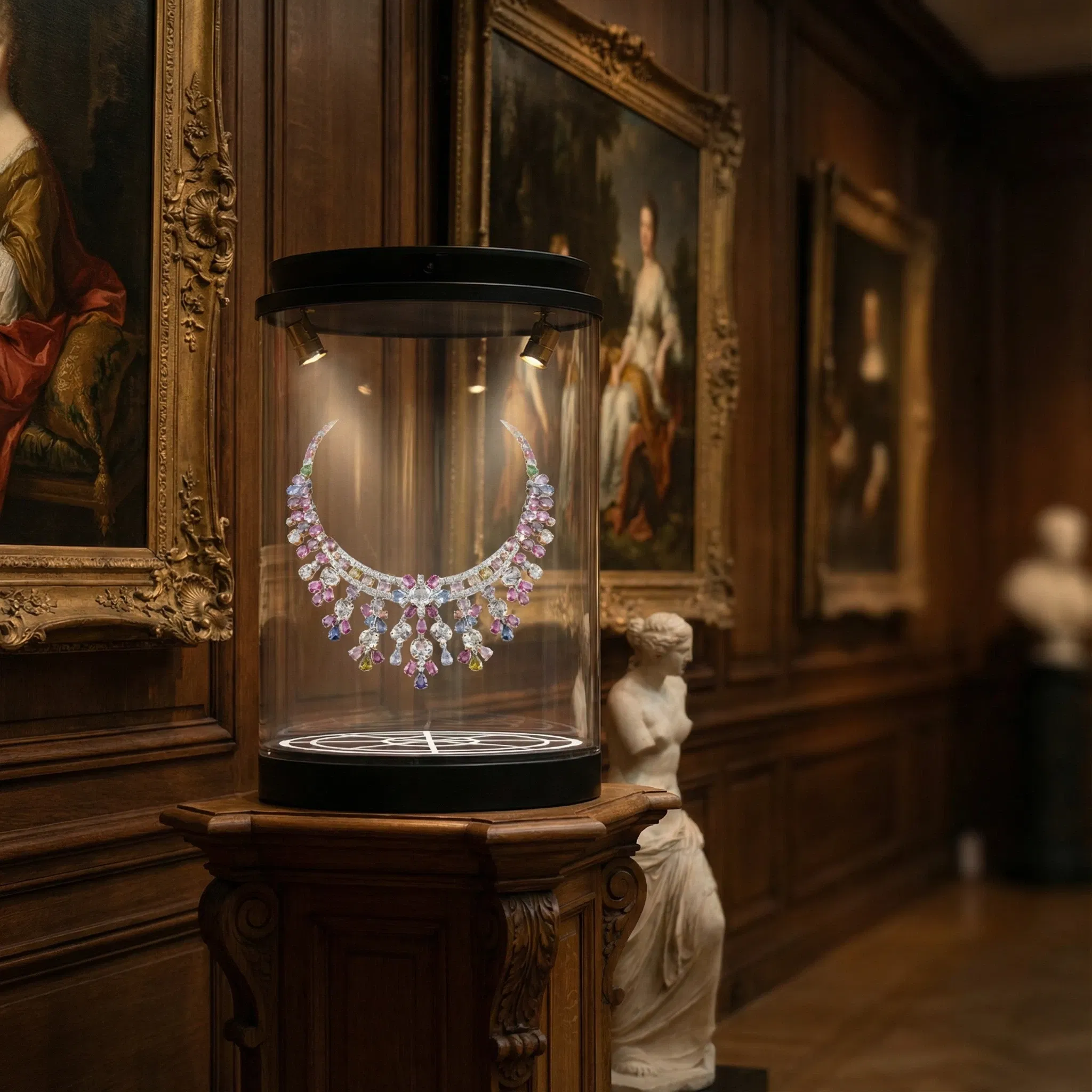 Цилиндрический голографический дисплей 32 дюйма