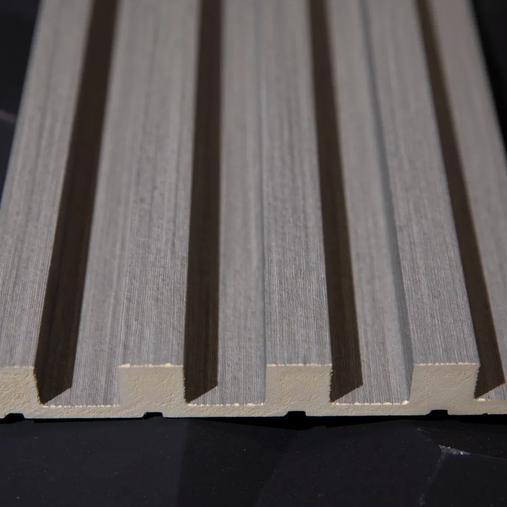 Wholesale Home Decor 3D Grid Wall Panels Waterproof WPC Wall Panel for Indoor TV Background Wall