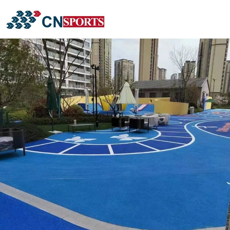 Non-Toxic Colourful Edpm Rubber Granules for Kids Playground