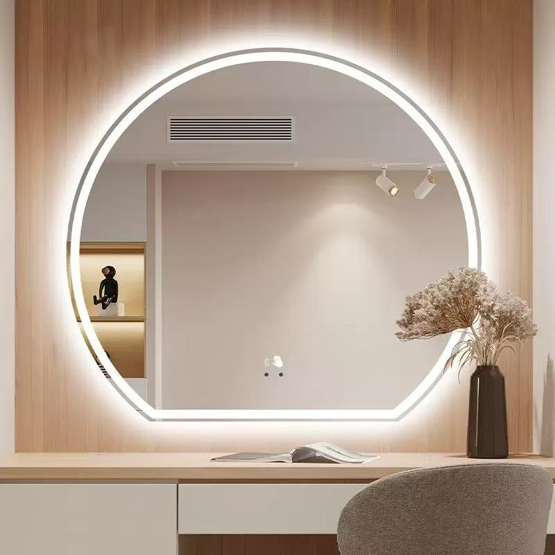 Folding Telescopic Bathroom Mirror, Multi-Angle Rotation, Magnifying Makeup Light Mirror for More Convenient Beauty Application.