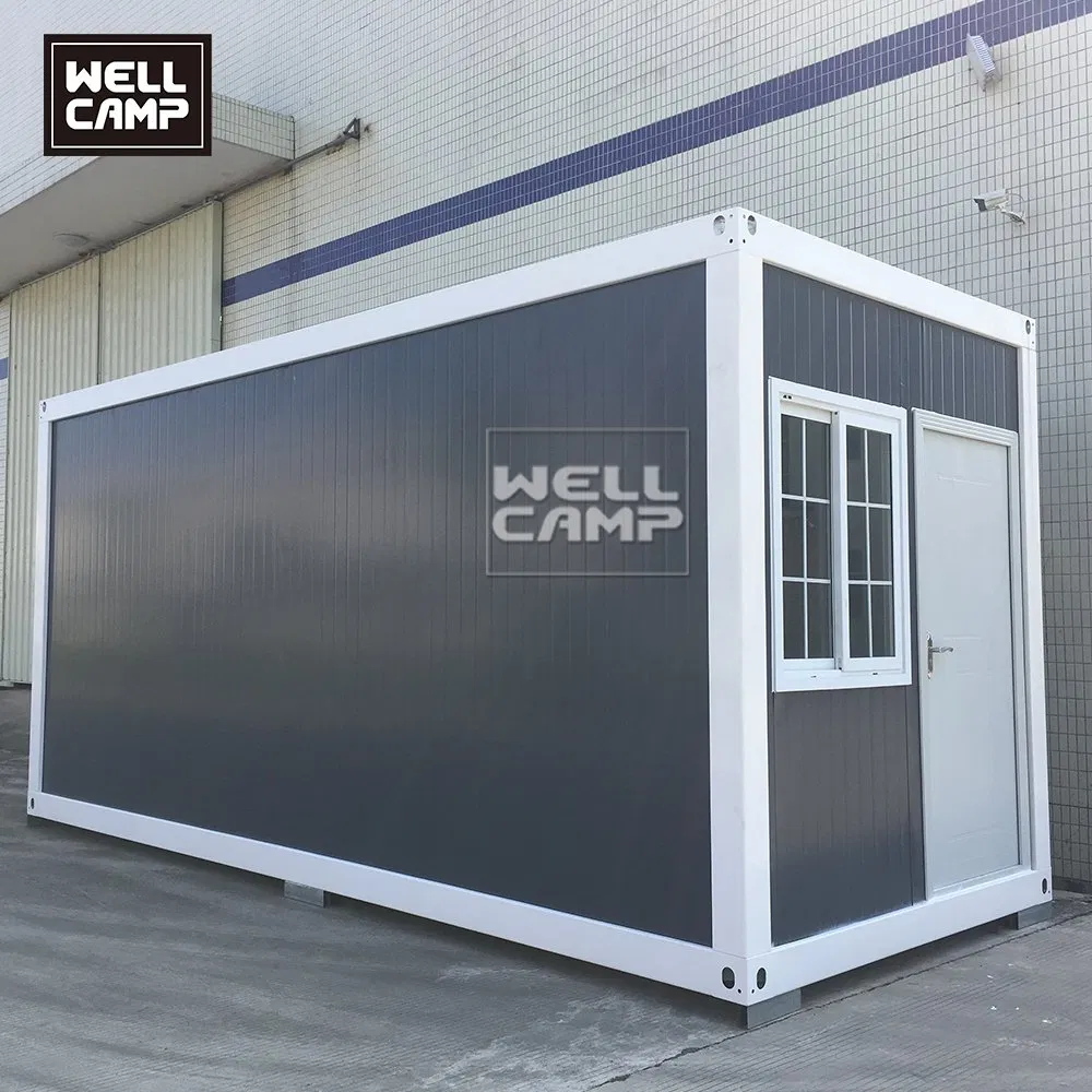 Detachable Container House Office Flat Pack Container Camp Site Dormitory Facility 3X6 Prefabricated Connectable Modular Container Home House Factory Price