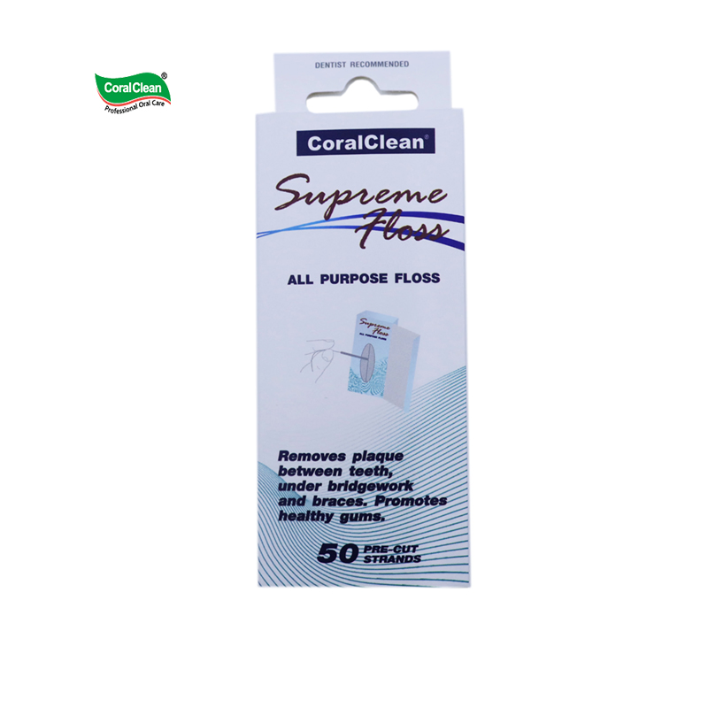 3 in 1 Dental Super Floss Plastic Free Expanding Nylon Floss Threader Oral Care